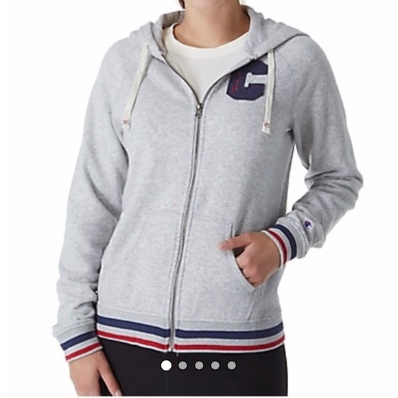 Champion Heritage Full Zip Jacket w/ Stripe Trim